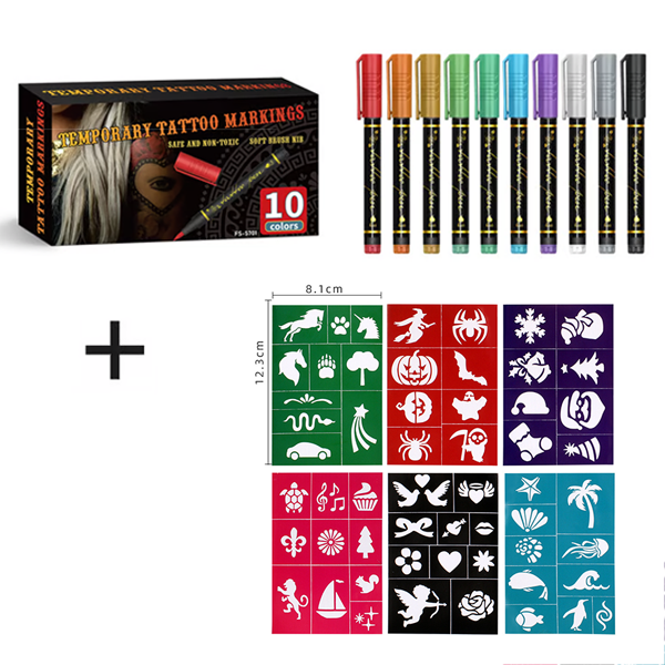šØPerfect For Unique Body Artš„Temporary Tattoo Markers for Skin