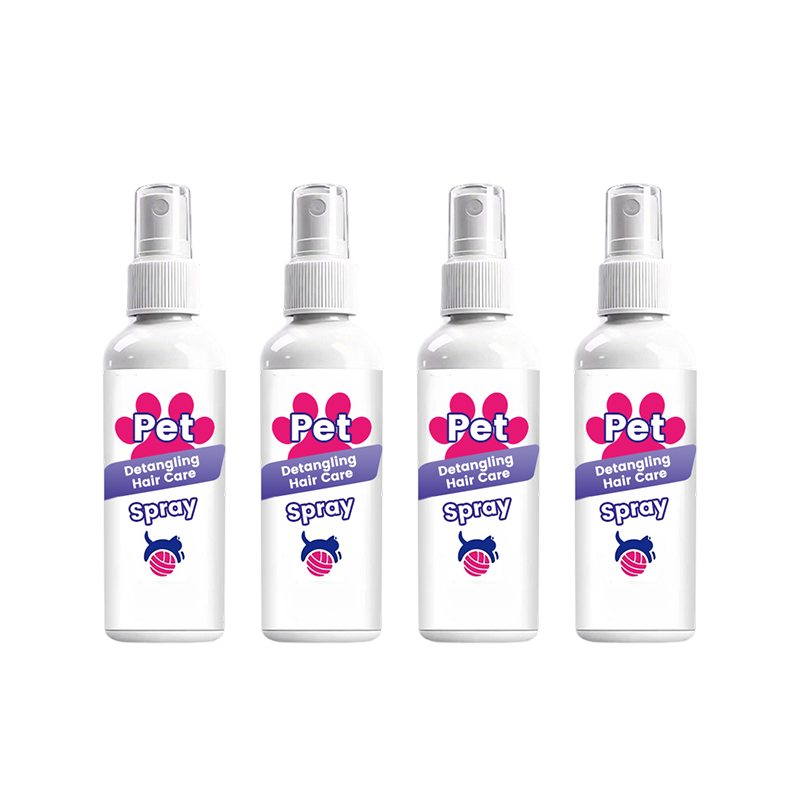 ๐ถ50% OFF NOW! Instant Pet Detangling Hair Care Spray โ Knot Remover Silky Finish Quick Dry Fur Detangler, No Rinse Grooming Spray for Dogs & Cats Long Short Hair Daily Grooming