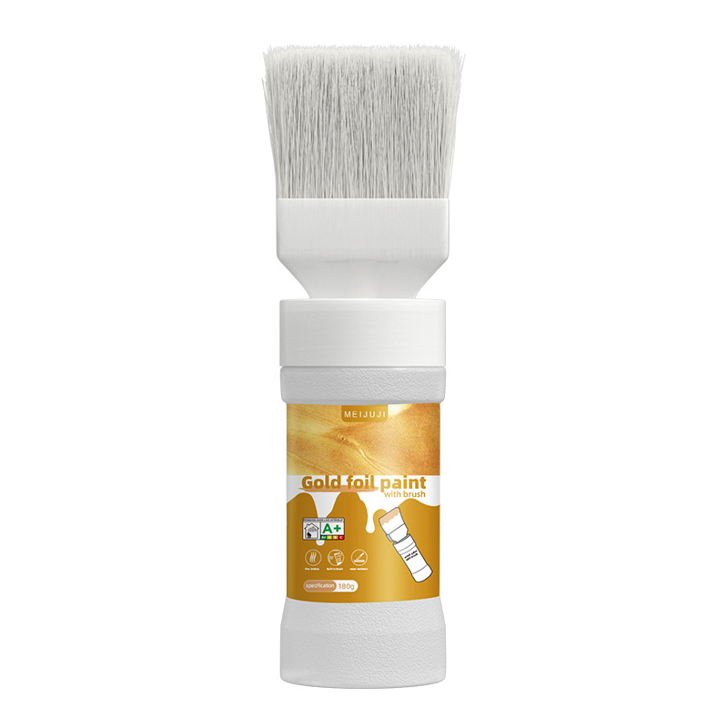 ✨New Arrival✨Water-Based Metallic Silver Paint with Built-in Brush（50% OFF）