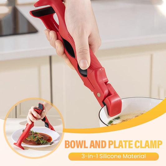 3-in-1 Silicone Bowl and Plate Clamp